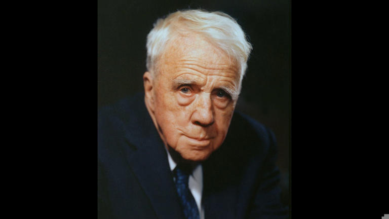Portrait of Pulitzer Prize-winning American Poet Laureate Robert Frost in the 1960s. When he was 86 years old, Frost was asked to write and recite a poem for John F. Kennedy’s inauguration on Jan. 20, 1961. Getty Images