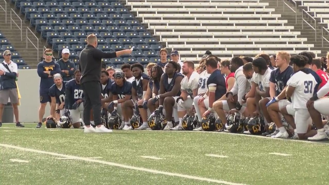 First Spring Practice Starts Tre Lamb Era At ETSU