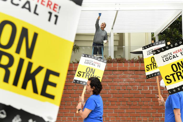 Southern California hotel workers ratify new contracts, ending strikes for some