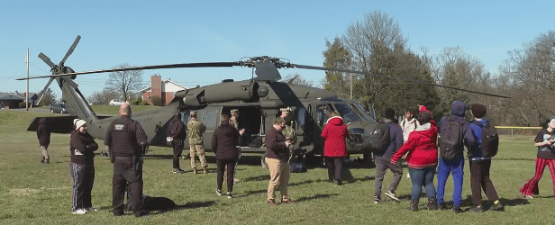 Pennsylvania Army National Guard arrives at Steelton-Highspire school ...