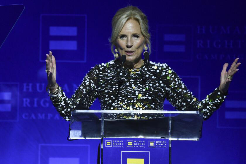 Jill Biden's swing through Southern California: Fundraisers, protesters ...