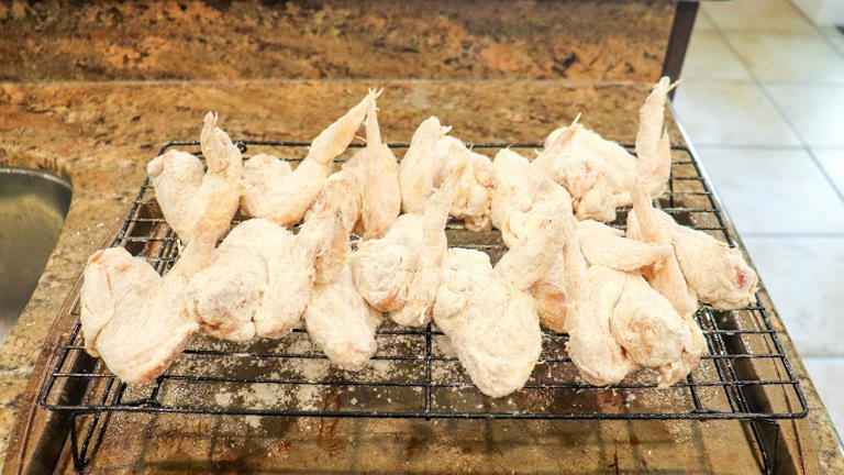 Baking chicken wings is an easy way to save a few calories while not ...