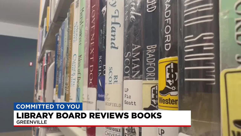 Greenville County Library Board Votes To Move 3 Books To New Sections