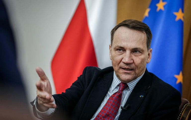 Photo: Polish Minister of Foreign Affairs Radosław Sikorski (Getty Images)