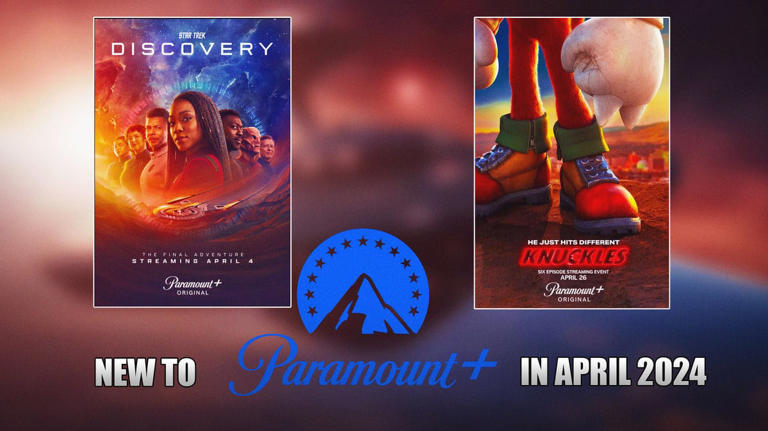 New to Paramount+ in April 2024