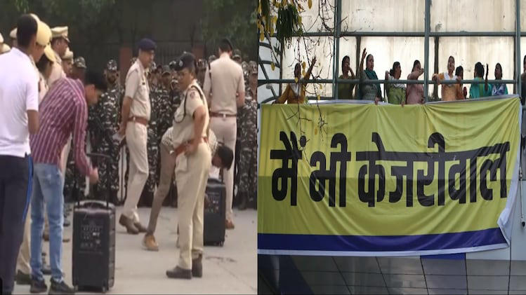 Security tightened around PM's residence over AAP's protest against ...