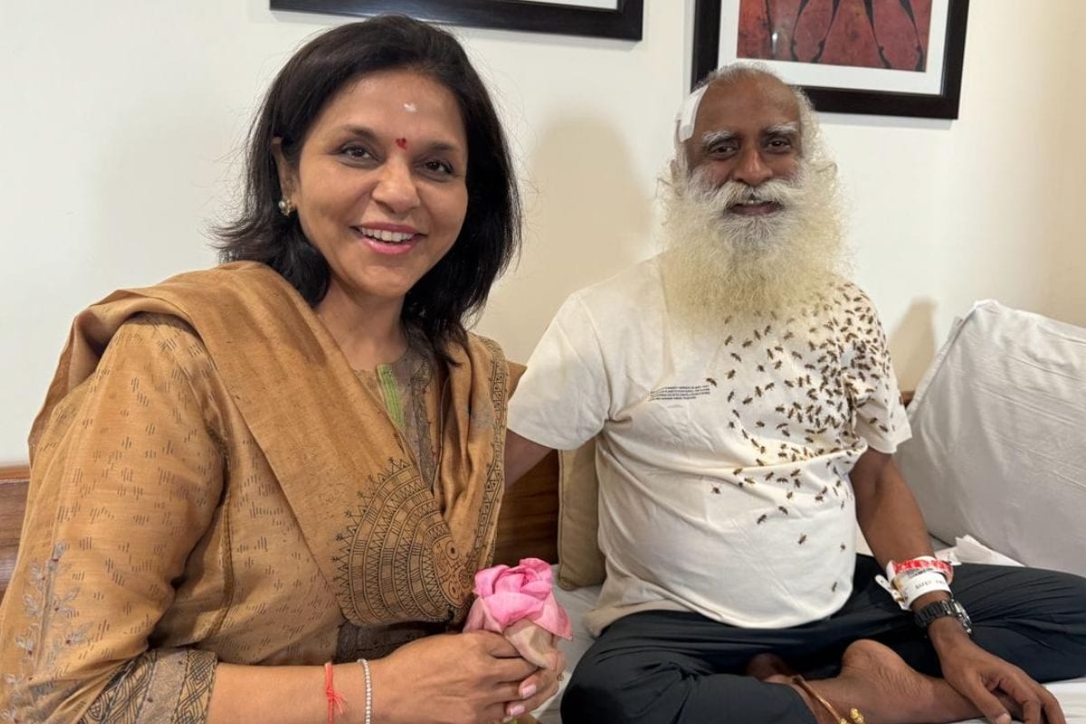 ‘Sadhguru In Good Spirit’: Apollo Group’s Dr Sangita Reddy Visits ...