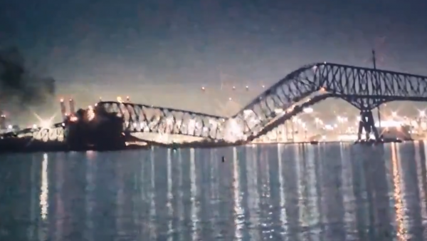 Video El Impactante Derrumbe De Puente En Baltimore Tras Choque De Barco