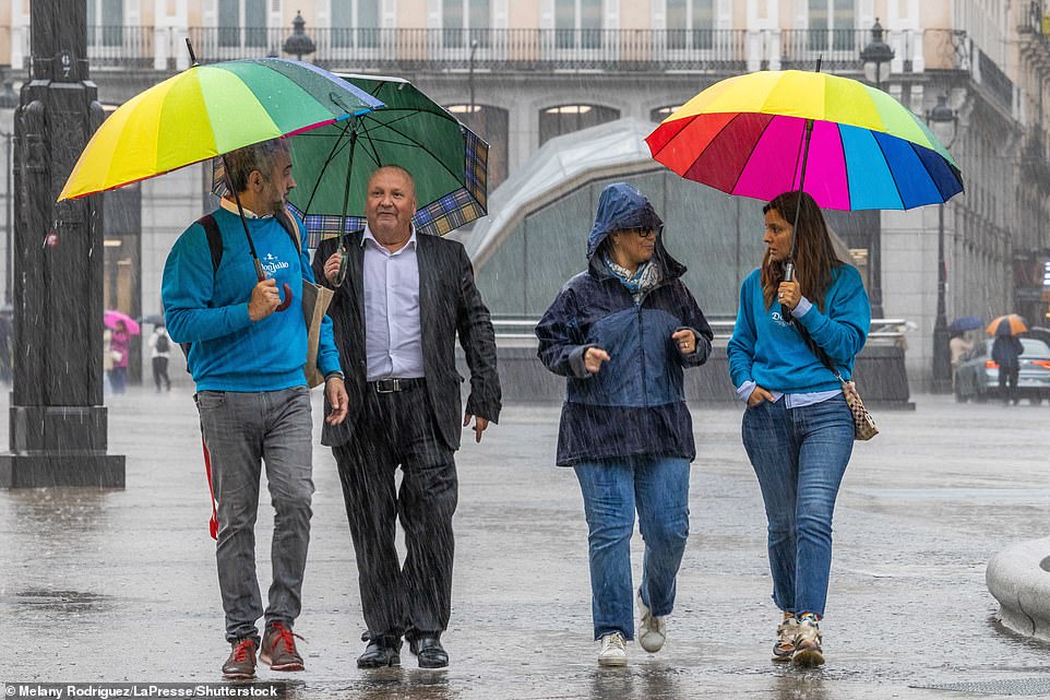 Met Office warns of Easter rain for Spain and Portugal
