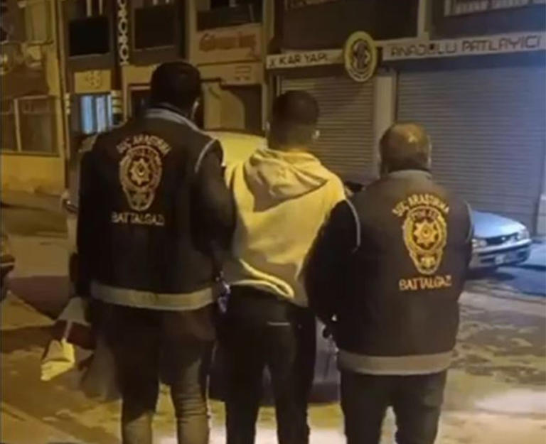 Malatya’da, 16 yıl 4 ay kesinleşmiş hapis cezası bulunan firari hükümlü ...