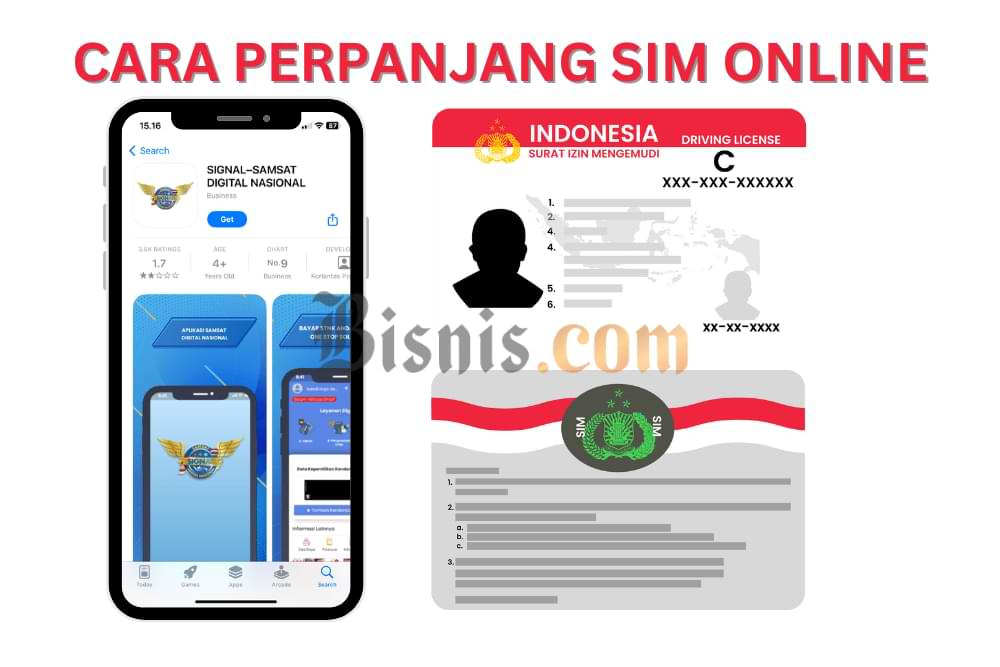 Cara Perpanjang SIM Online Via Aplikasi Signal 2024