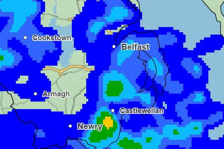 Northern Ireland weather warning for rain issued by Met Office as