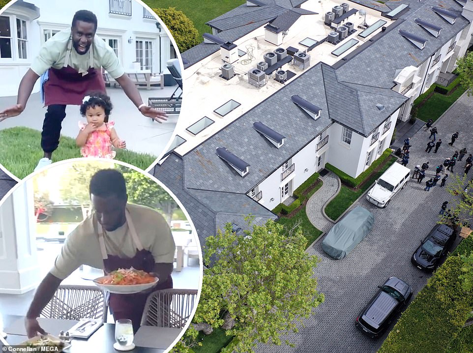 Inside Sean Diddy Combs 40m La Home After It Was Raided By Feds 9160