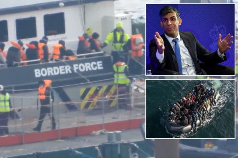 Rishi Sunak pledged to stop the boats after replacing Liz Truss as Prime Minister