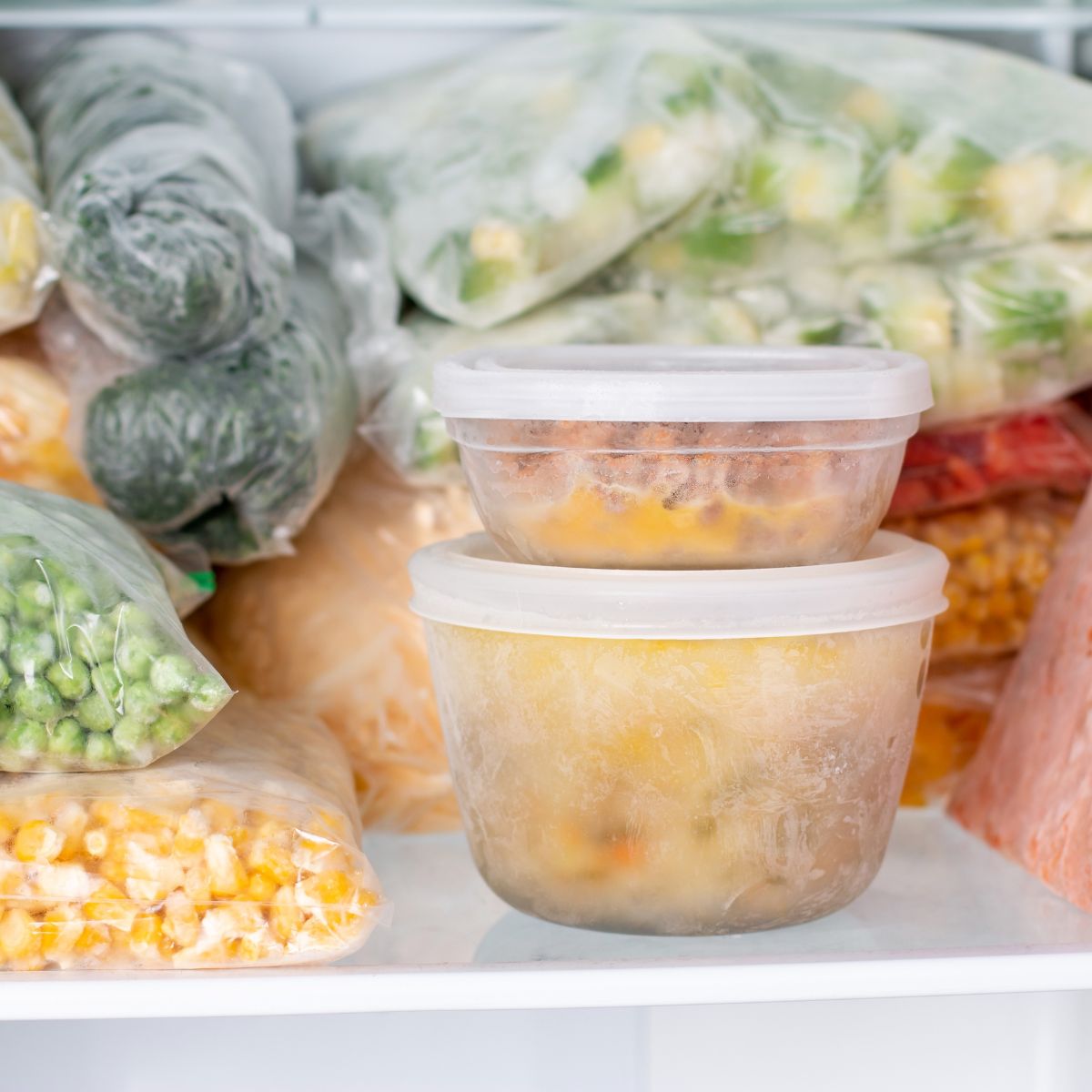 <p>Cooking in bulk and freezing portions saves time, reduces waste, and keeps food fresh.</p>