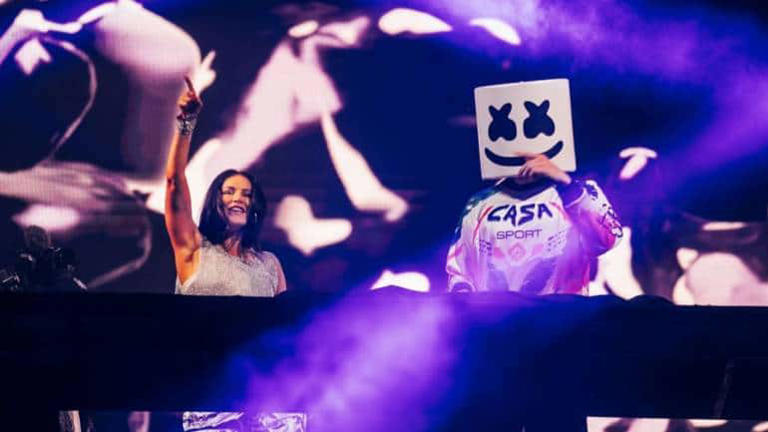 Sunny Leone jams with international artist Marshmello, turns DJ at Sunburn concert