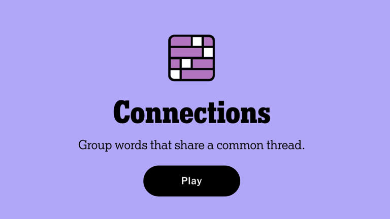 Connections, the most fun (and sometimes frustrating) game on the internet