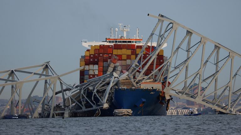 Baltimore Bridge collapse: Indian crew safe after ship collision