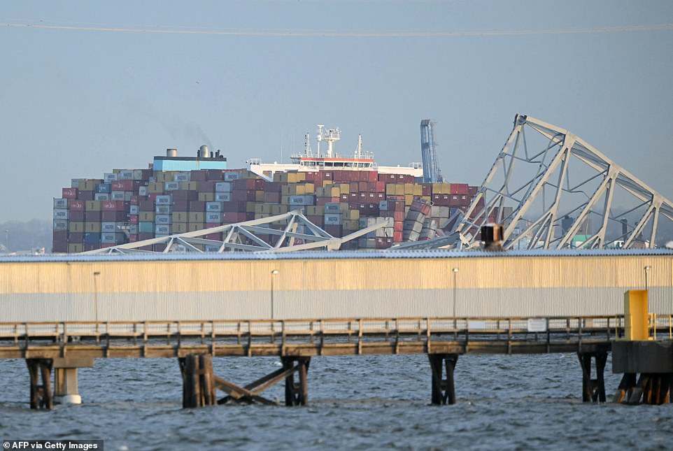 Dali container ship previously smashed into a dock in Antwerp