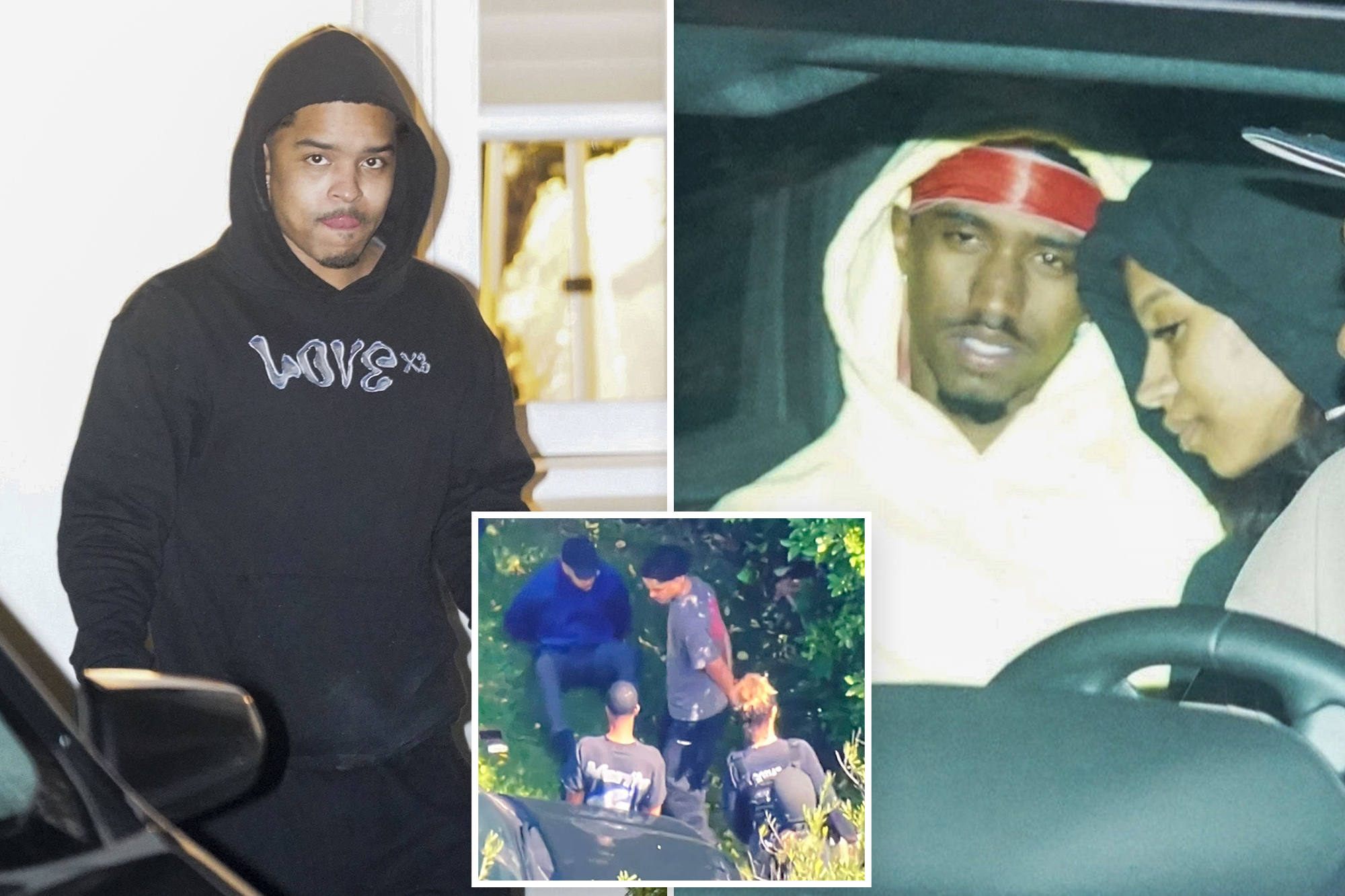 Diddy’s Sons Return To LA Mansion To Grab Belongings After Being Cuffed ...