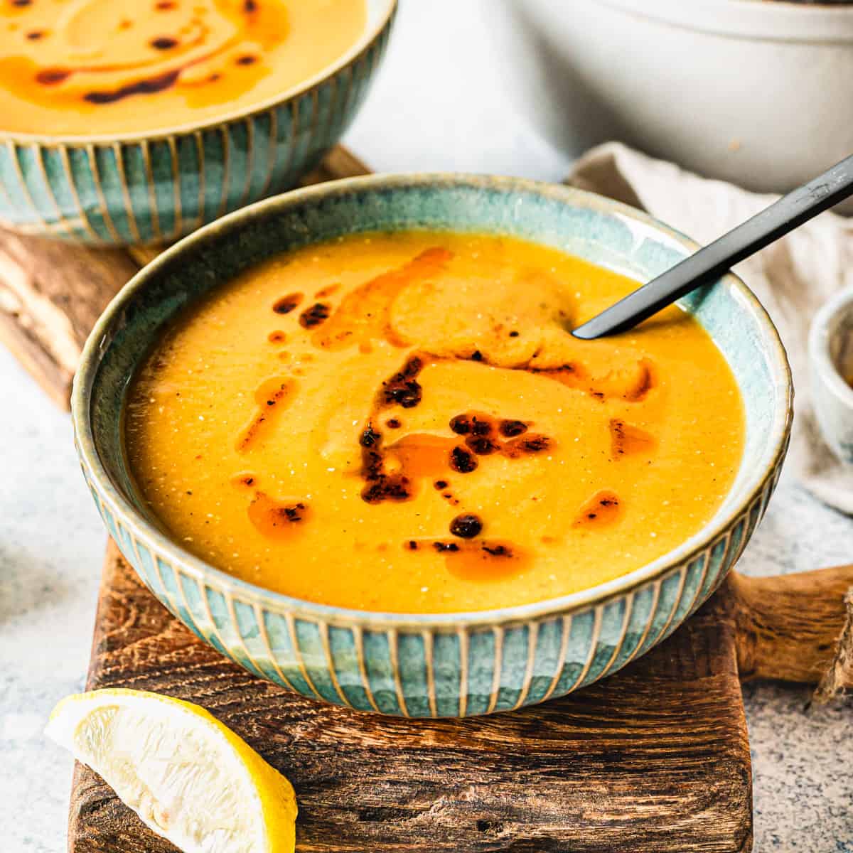 Türkische Rote Linsensuppe - Mercimek Çorbası