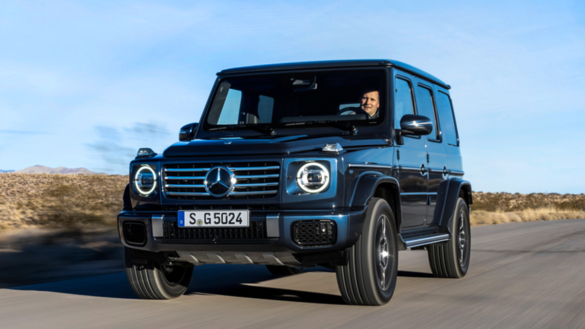 The Updated 2025 Mercedes-Benz G-Class in Photos