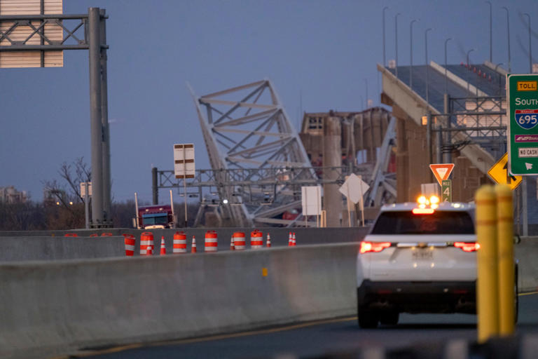 A shake, then 'there was nothing there': Nearby worker details Baltimore bridge collapse