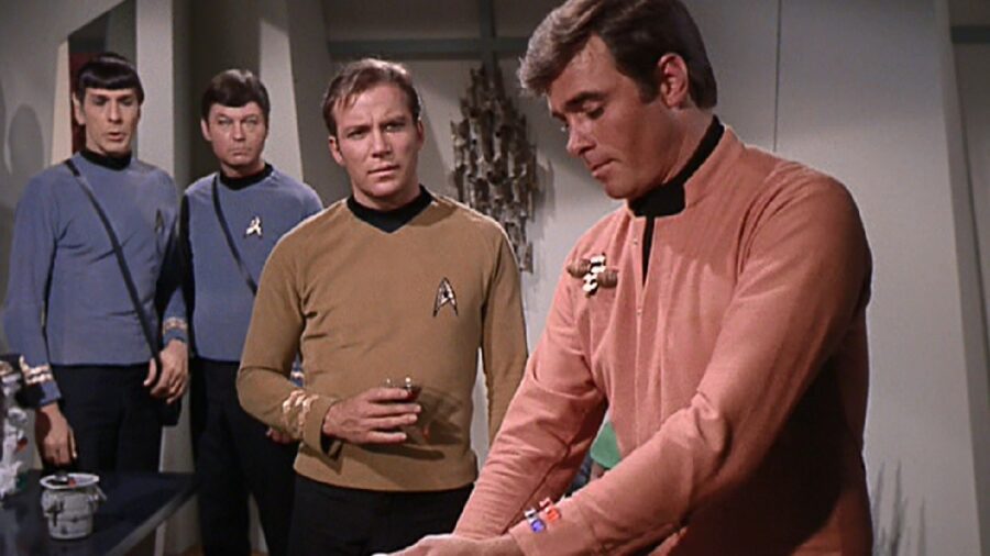 <p>Later in this unconventional Star Trek tale, Federation shows how an older Cochrane is pursued by Optimum Movement leader Adrik Thorsen, a man who is convinced that Cochrane’s tech can be used to create a devastating warp bomb. Eventually, Cochrane escapes with the help of an interstellar Companion, setting up his later appearance in The Original Series episode “Metamorphosis.” Later, in plot points that I don’t want to spoil for you, both Cochrane and his enemy survive to encounter two of Starfleet’s most famous captains, and the Federation would never be the same after their meeting.</p>
