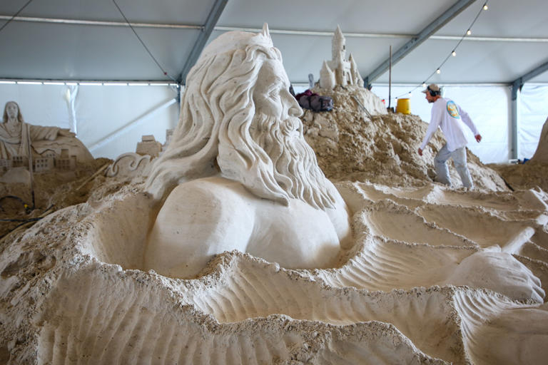 At Clearwater Beach sand festival, see the ‘Sands of Time’