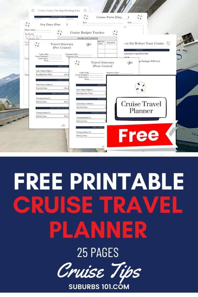 8 Things to Know About Planning a Cruise Vacation (Free Travel Planner)