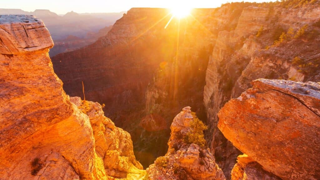 <p>If you’re wondering <strong>where the best place to see the Grand Canyon sunrise</strong> at South Rim is, you’re not alone. With more than six million visitors to the national park each year, there are plenty of people trying to find the best place to see the show.</p><p>And what a show it is! Mother Nature does not disappoint. It was easily one of the most memorable sunrises we’ve ever seen! <strong>There are some things you should know before you go,</strong> though, and we’ll do our best to answer all your questions for you.</p><p><a href="https://ourwovenjourney.com/best-place-to-see-the-grand-canyon-sunrise-at-south-rim/">Best Place to See the Grand Canyon Sunrise at South Rim</a></p>