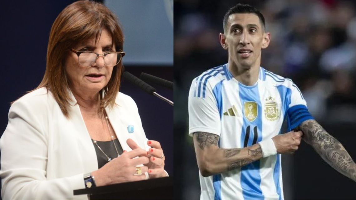 Patricia Bullrich Habló Sobre Las Amenazas Que Recibió Ángel Di María ...