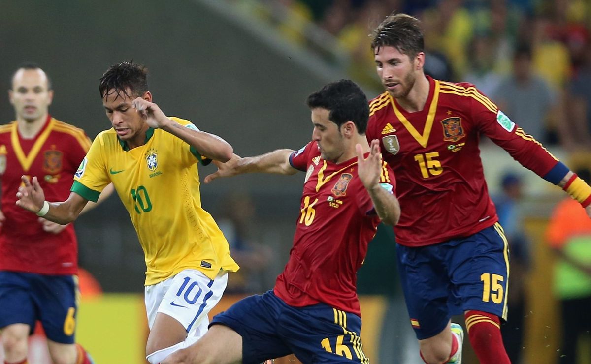 Ao Vivo Brasil 0 x 0 Espanha 1º tempo Tempo Real Amistoso