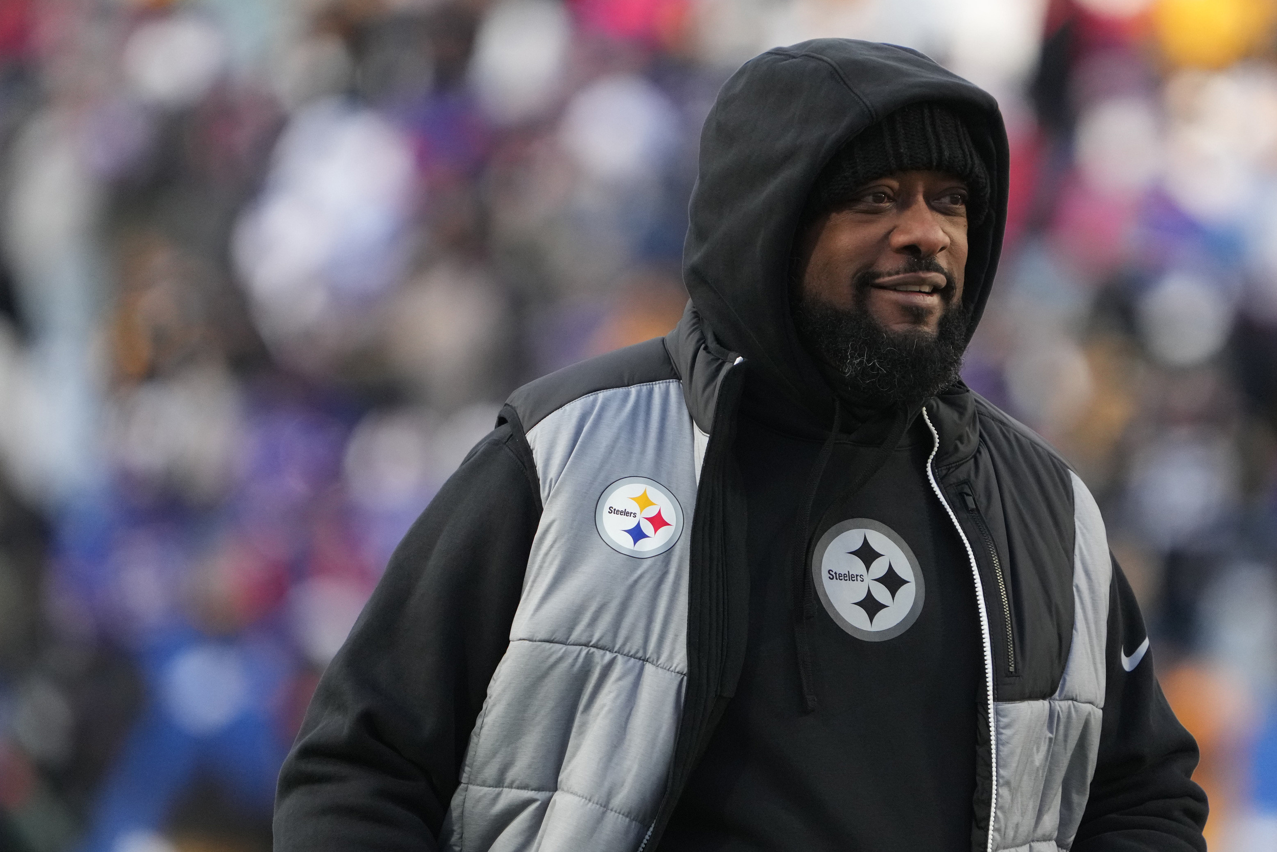 Mike Tomlin hints at Steelers' plans for firstround pick