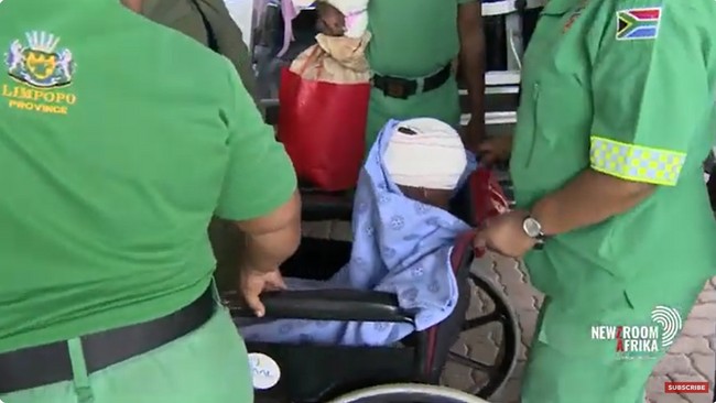 mec phophi ramathuba visits south africans hospitalised in botswana after deadly horror crash