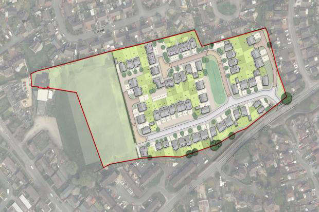 Detailed plans for 74 houses on Wrexham field backed for approval