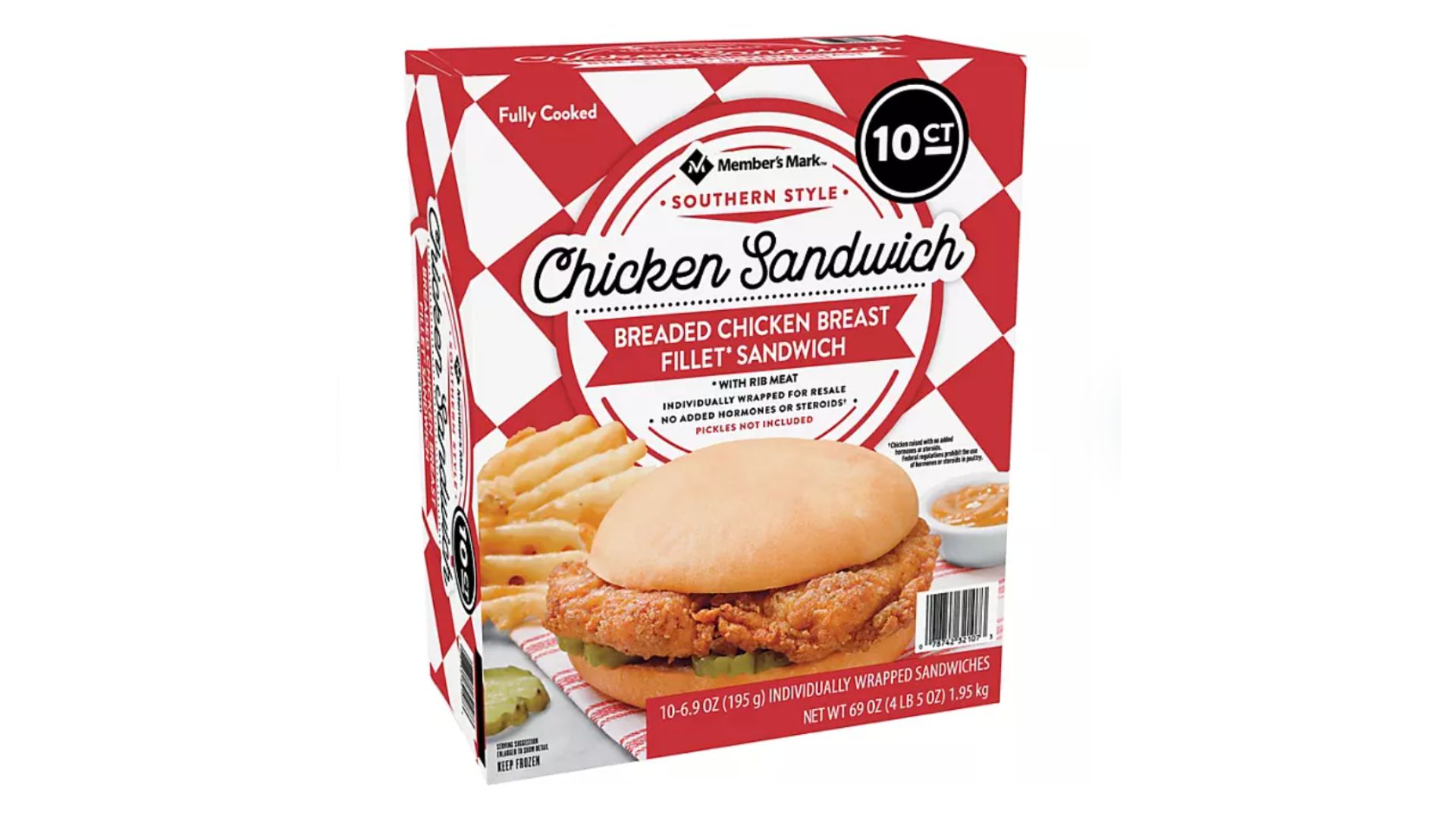 <ul> <li><strong>Price:</strong> <a href="https://www.samsclub.com/p/members-mark-southern-style-chicken-sandwich-frozen-10ct/prod23133489" rel="noreferrer noopener">$19.98</a></li> </ul> <p>There are 310 one-star reviews for the Member's Mark Southern-style chicken sandwich on the Sam's Club website. Common complaints from reviewers included disliking the taste of the chicken and the bread for the sandwich being too dry and small.</p> <p>"It tasted ok in the club as a sample but it's gross," wrote reviewer Kay.</p>