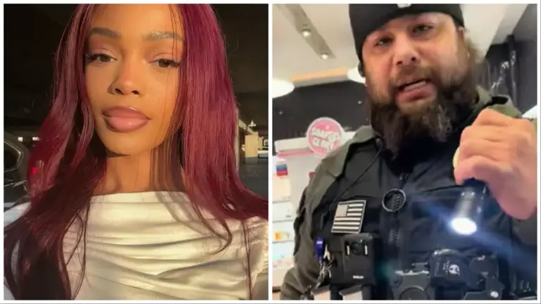 Security guard Brian Vinegar (right) accused Meika Prince (left) of shoplifting during her visit to a Seattle-area Walgreens where she was to pick up a prescription. (Photos: Meika Prince)