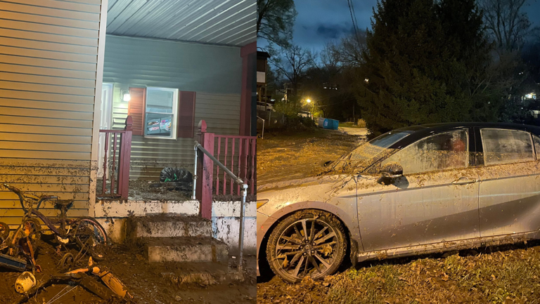 Residents assess damage after torrential rain caused flooding issues ...