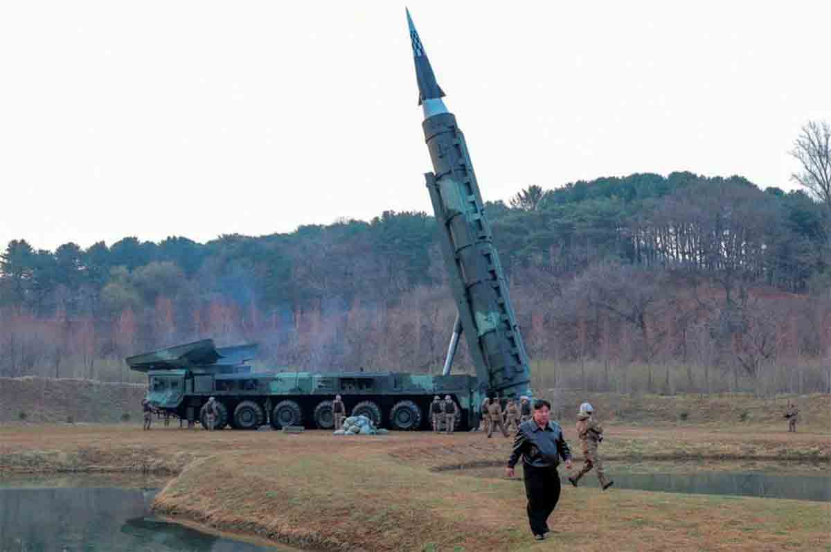 North Korea Releases Video Of Hwasong-16B Supersonic Ballistic Missile ...