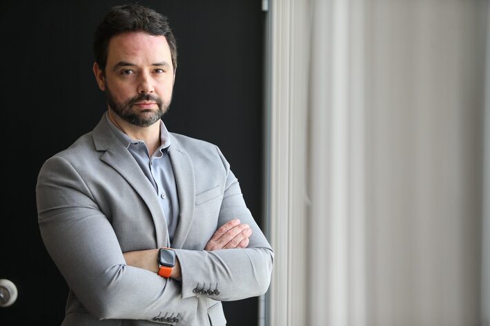 O secretário executivo do Ministério do Planejamento, Gustavo Guimarães, foi o garoto-propaganda do Brasil em Londres Foto: Wilton Junior/Estadão