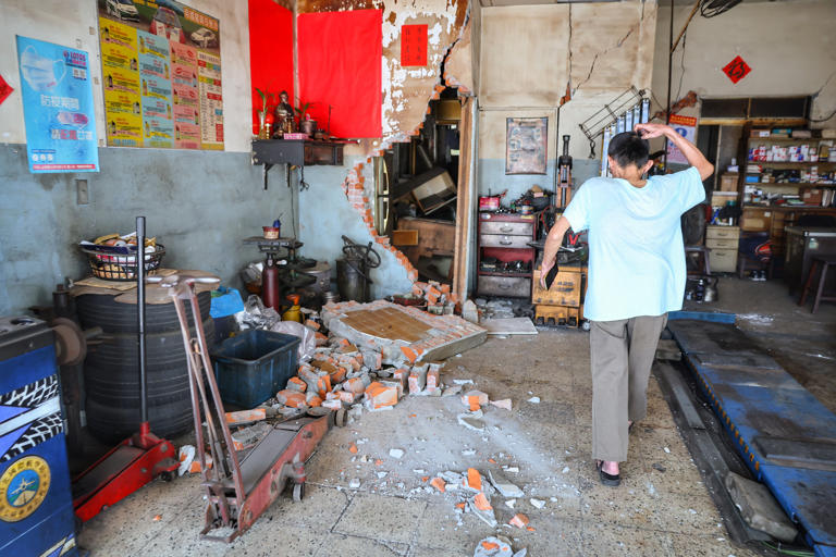 Las imágenes y videos del terremoto en Taiwán: el más poderoso en 25 años