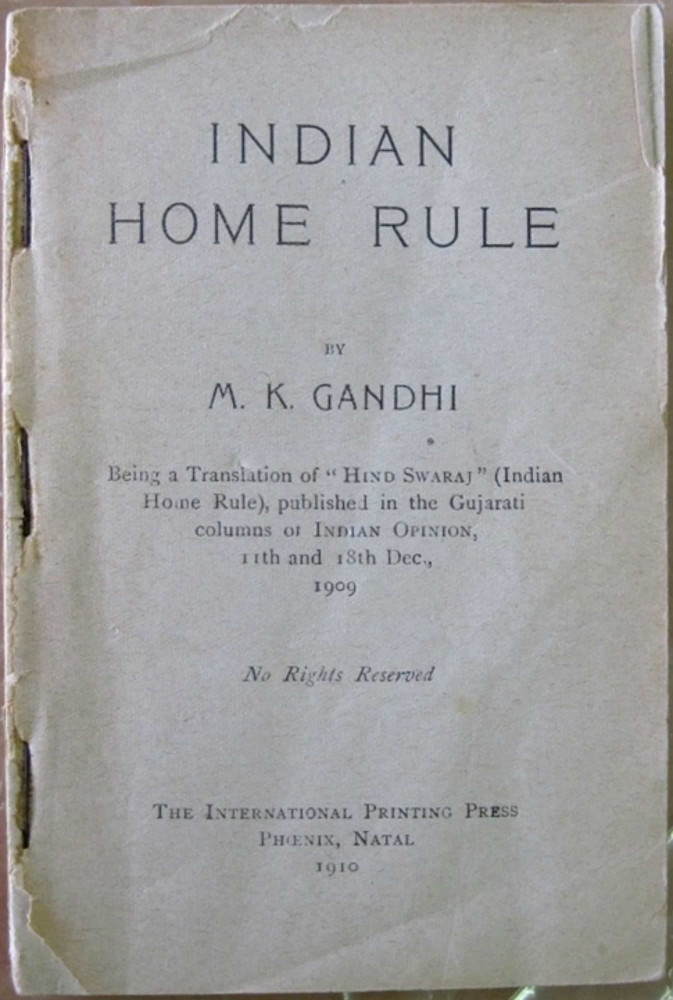 <p>In 1915 Gandhi returned to India and joined the Indian National Congress. By 1920 he was leading it. As a noted Indian nationalist, theorist, and community organizer, he galvanized the call for the independence of India. He'd said as much in his 1909 book 'Hind Swaraj,' which means "Indian Home Rule." The book was banned in 1910 by the British government in India as a seditious text.</p><p>You may also like:<a href="https://www.starsinsider.com/n/324969?utm_source=msn.com&utm_medium=display&utm_campaign=referral_description&utm_content=447666v5en-us"> A history of political statements on the red carpet</a></p>