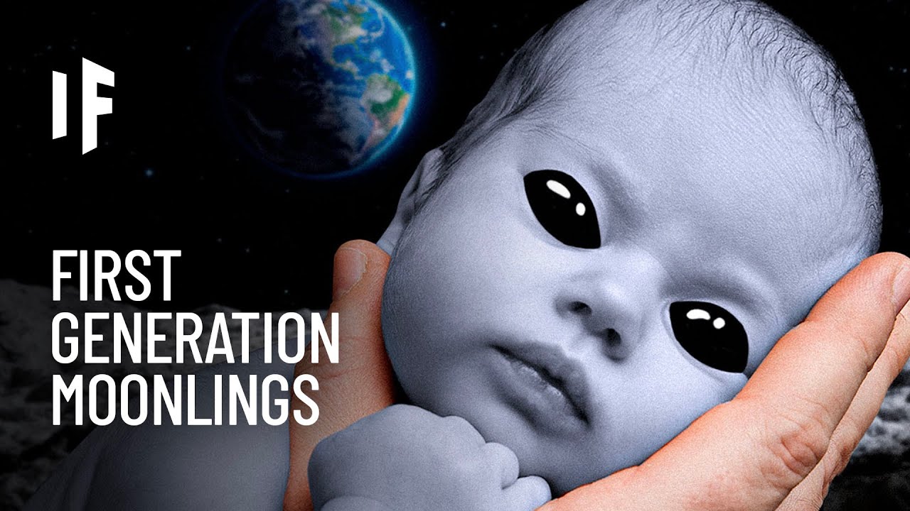 Watch what happens to a human child born on the moon