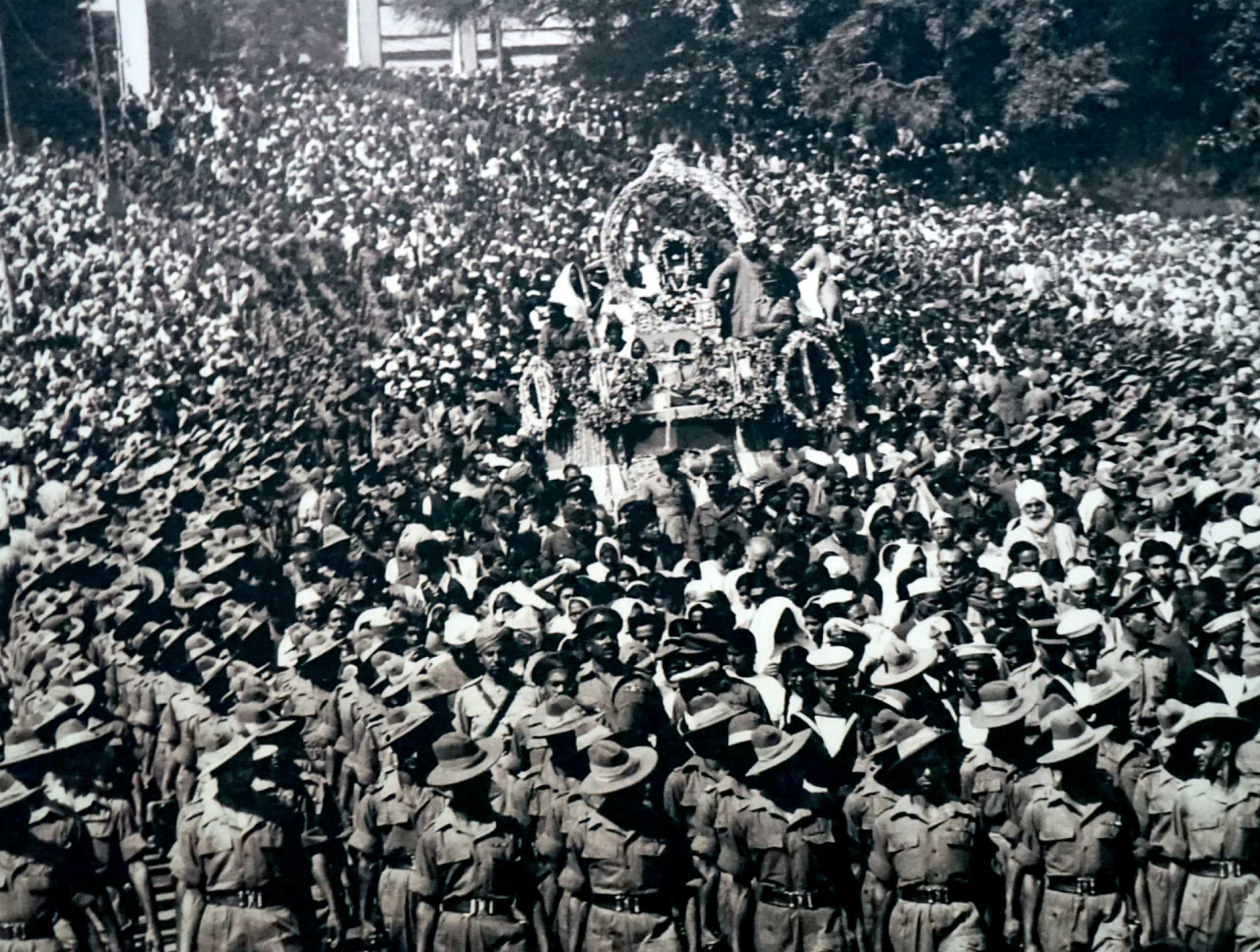 <p>Gandhi's funeral in New Delhi was marked by millions, and his death mourned worldwide. He was cremated in accordance with Hindu tradition. Jawaharlal Nehru became his political heir, and the first Prime Minister of India. </p><p><a href="https://www.msn.com/en-us/community/channel/vid-7xx8mnucu55yw63we9va2gwr7uihbxwc68fxqp25x6tg4ftibpra?cvid=94631541bc0f4f89bfd59158d696ad7e">Follow us and access great exclusive content every day</a></p>