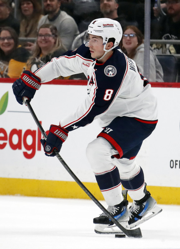 zach werenski gave his opinions on head coach pascal vincent, daniil tarasov today on 97.1 the fan