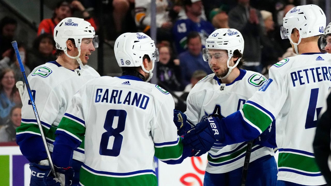 Garland Scores Late Goal To Lift Canucks Over Ducks, Extend Lead In Pacific