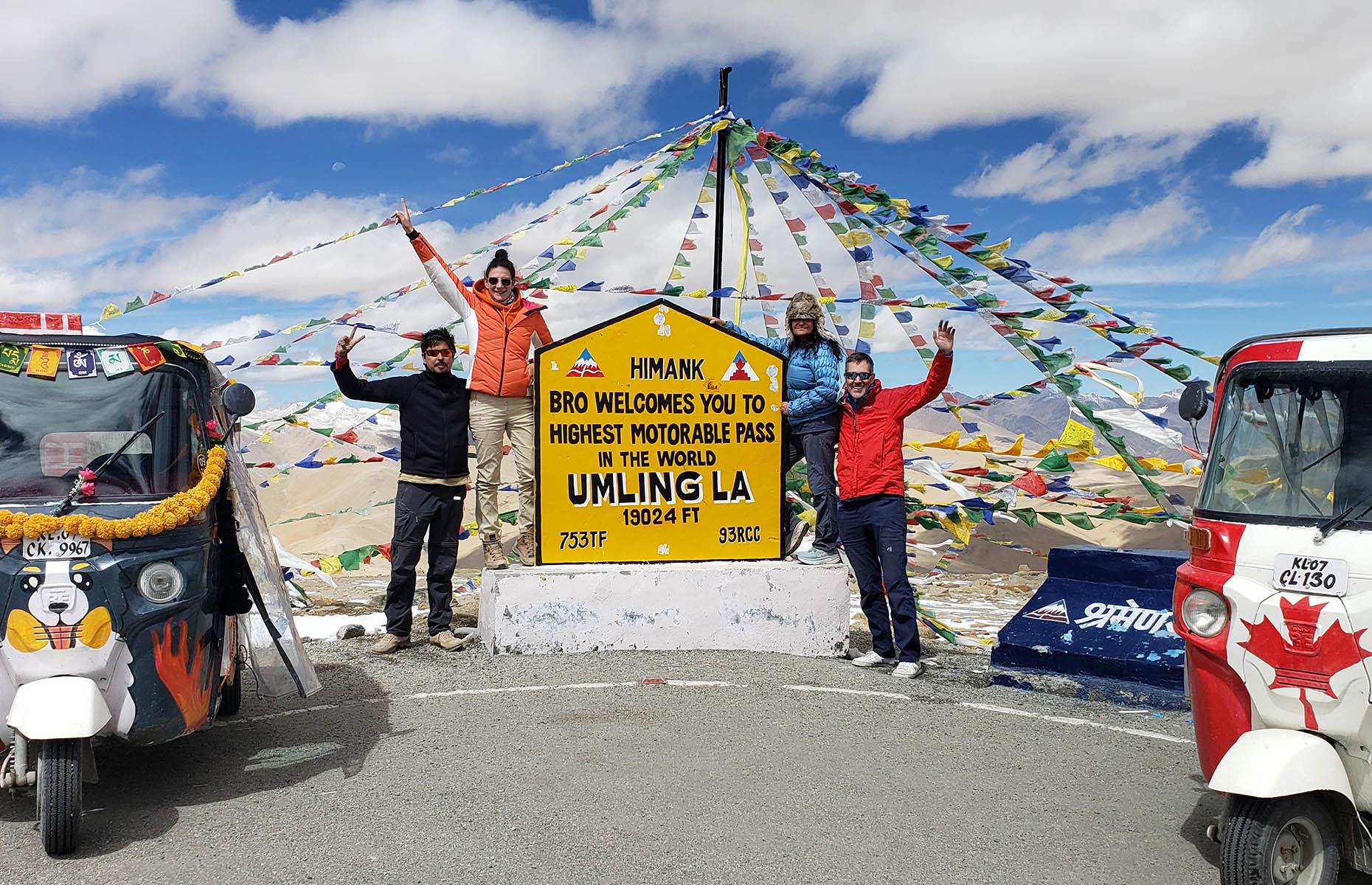 <p>Connecting remote mountain villages in the Indian province of Ladakh, the Umling La Pass was certified by Guinness World Records as the world's highest drivable road in 2021. Topping out at 19,300 feet above sea level, the Himalayan road is higher than both Everest base camps, and low oxygen levels, heavy snowfall and blisteringly low temperatures make the pass brutally inhospitable in winter.</p>