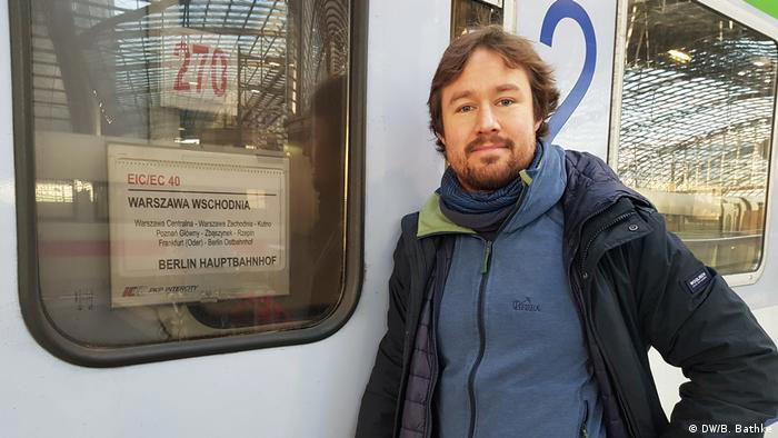 The journey started with a 6- hour train ride from Berlin to Warsaw on a sunny winter morning.