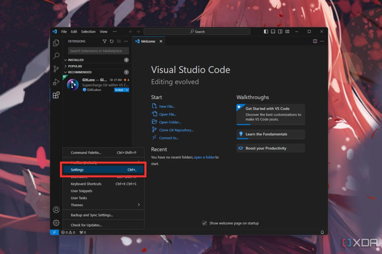 How to use the GPU in Visual Studio Code